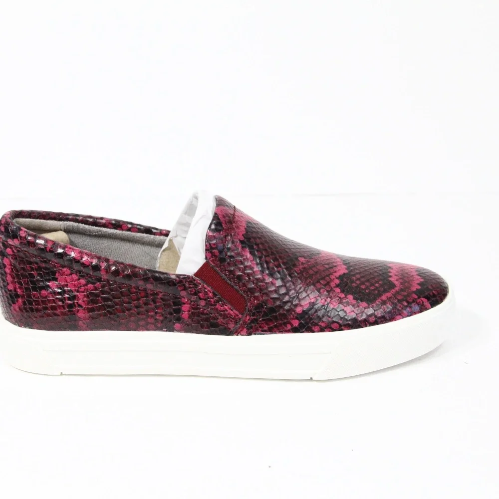 Naturalizer Platform Sneakers New Women Slip on Shoes sz 7 Leather Fashion